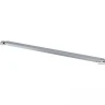 Шторка на ванну WasserKRAFT Main 100 41S02-100 WasserSchutz Fixed профиль Хром стекло прозрачное