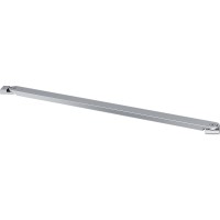 Шторка на ванну WasserKRAFT Main 100 41S02-100 WasserSchutz Fixed профиль Хром стекло прозрачное
