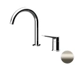 Смеситель для раковины Remer Slash Dot SL57XV цвет Сталь