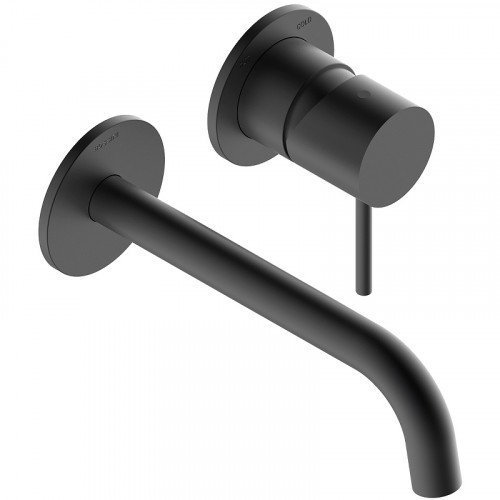 Смеситель для раковины Bossini Teo Z00730.073 Черный матовый латунь встраиваемый