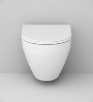 Комплект унитаза с инсталляцией AM.PM Spirit V2.0 FlashClean IS450A38.701700 с сиденьем Микролифт и Черной клавишей смыва фарфор подвесной