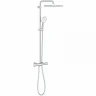 Душевая система Grohe Tempesta Cube 250 26689001 с термостатом Хром латунь на стену