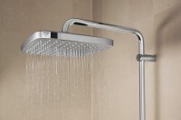 Душевая система Grohe Tempesta Cube 250 26689001 с термостатом Хром латунь на стену