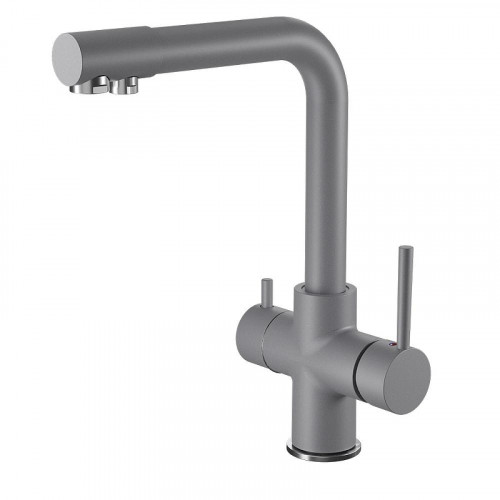 Смеситель для кухни GranFest GF-Z-5423 цвет Темно-серый