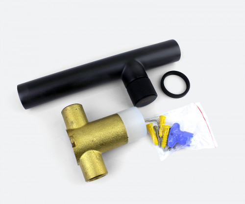 Смеситель для раковины Bronze de Luxe Avantgarde 2021H Черный латунь встраиваемый