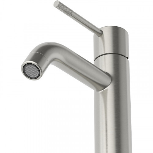 Смеситель для раковины Cezares Relax RELAX-LS1-IN Сатин нержавеющая сталь