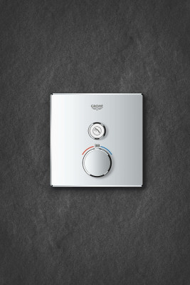 Смеситель для душа Grohe Grohtherm SmartControl 29123000 с термостатом Хром латунь встраиваемый