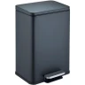 Ведро для мусора WeltWasser Golf BL 17L 10000013414 Черное матовое