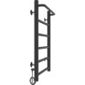 Электрический полотенцесушитель Laris Прайм ЧКЧ П6 400x600 L 73207592 Черный муар