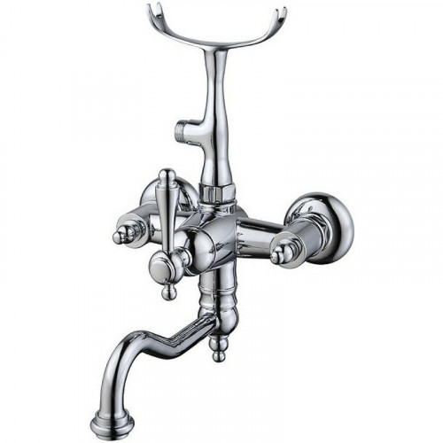Смеситель для ванны Caprigo Fonte 12-511-crm Хром латунь на стену