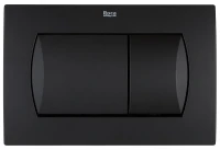 Кнопка смыва для инсталляции Roca In-Wall 62В 78901160B6 цвет Черный матовый