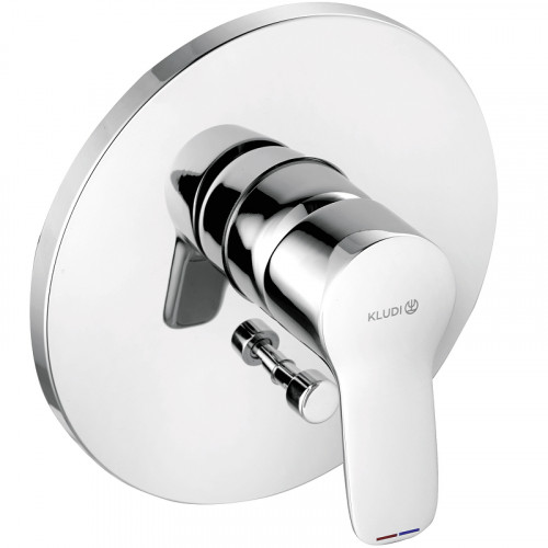 Смеситель для душа Kludi Pure Easy 374190565 Хром латунь встраиваемый