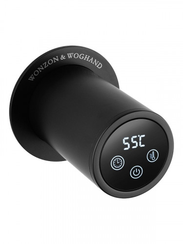 Электрический полотенцесушитель Wonzon & Woghand Hamburg 46,8х66,5 R WW-AL314-MB цвет Черный матовый