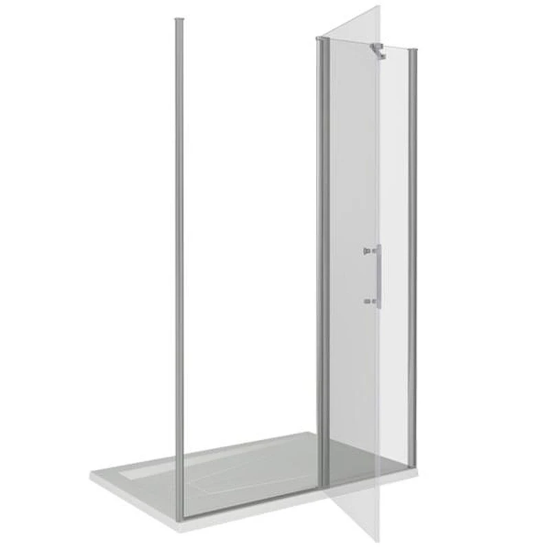 Душевая дверь Good Door Mokka WTW-140-C-WE 140 профиль Алюминий белый стекло прозрачное
