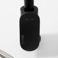 Смеситель для кухни WasserKRAFT Elbе 7407 Черный матовый латунь
