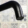 Смеситель для кухни WasserKRAFT Elbе 7407 Черный матовый латунь