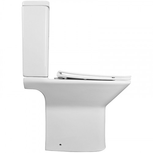 Унитаз компакт Azario Formal AZ-1353B с бачком и сиденьем Микролифт фарфор напольный