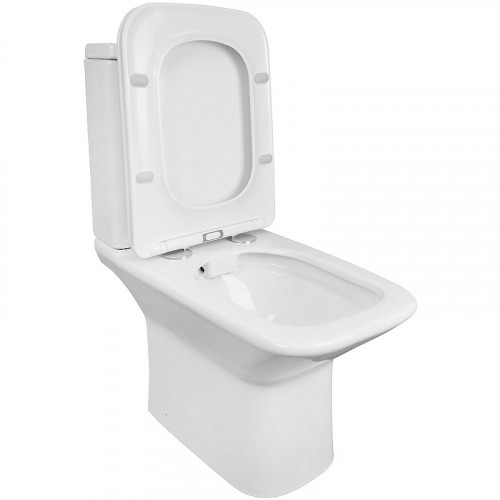 Унитаз компакт Azario Formal AZ-1353B с бачком и сиденьем Микролифт фарфор напольный
