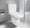 Унитаз компакт Azario Formal AZ-1353B с бачком и сиденьем Микролифт фарфор напольный