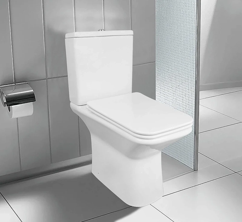 Унитаз компакт Azario Formal AZ-1353B с бачком и сиденьем Микролифт фарфор напольный