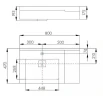 Раковина Aquaton Сакура 80 L 1A71993KSK010 Белая