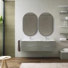 Зеркало Vincea 50 VLM-3AU900B с подсветкой Черное с сенсорным выключателем и диммером стекло