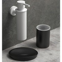 Дозатор для жидкого мыла Colombo Design Plus W4981.BM Белый матовый