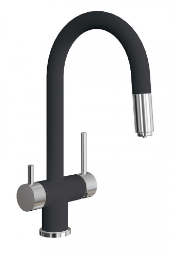 Смеситель для кухни Florentina Маэстро 337.03Н.2123.501C цвет Нуар Классик