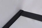 Душевой уголок Niagara Nova NG-6811-08 BLACK 120х90 профиль Черный стекло прозрачное