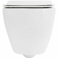 Унитаз Cezares Stylus CZR-513-TH-R/CZR-2011-SC подвесной с сиденьем Микролифт фаянс подвесной