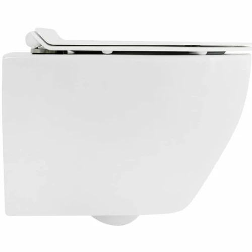 Унитаз Cezares Stylus CZR-513-TH-R/CZR-2011-SC подвесной с сиденьем Микролифт фаянс подвесной