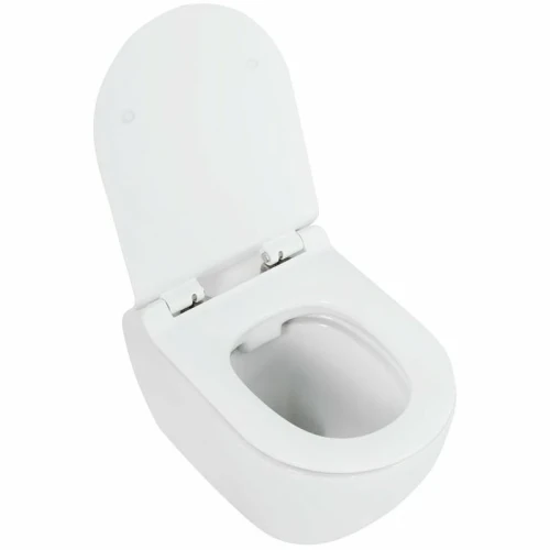 Унитаз Cezares Stylus CZR-513-TH-R/CZR-2011-SC подвесной с сиденьем Микролифт фаянс подвесной