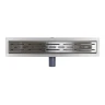Душевой лоток Azario AZT3FT01400 с решеткой цвет Нержавеющая сталь