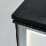 Тумба с раковиной Orans BC-9015-1200L 120 90151200L подвесная Темно-серая МДФ / ЛДСП