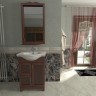 Зеркало Orange Classic F7-75ZE1 Орех массив дерева