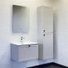 Тумба с раковиной Comforty Ереван 60 00-00017879 подвесная Серый шелк