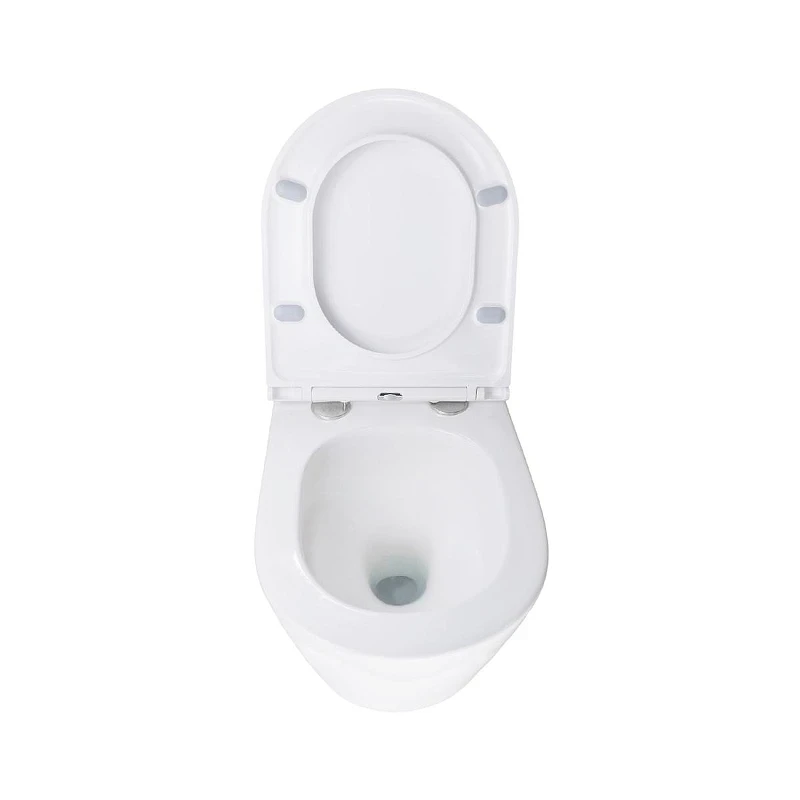 Унитаз Azario Bliss AZ-5179T-WHT подвесной цвет Белый с сиденьем Микролифт