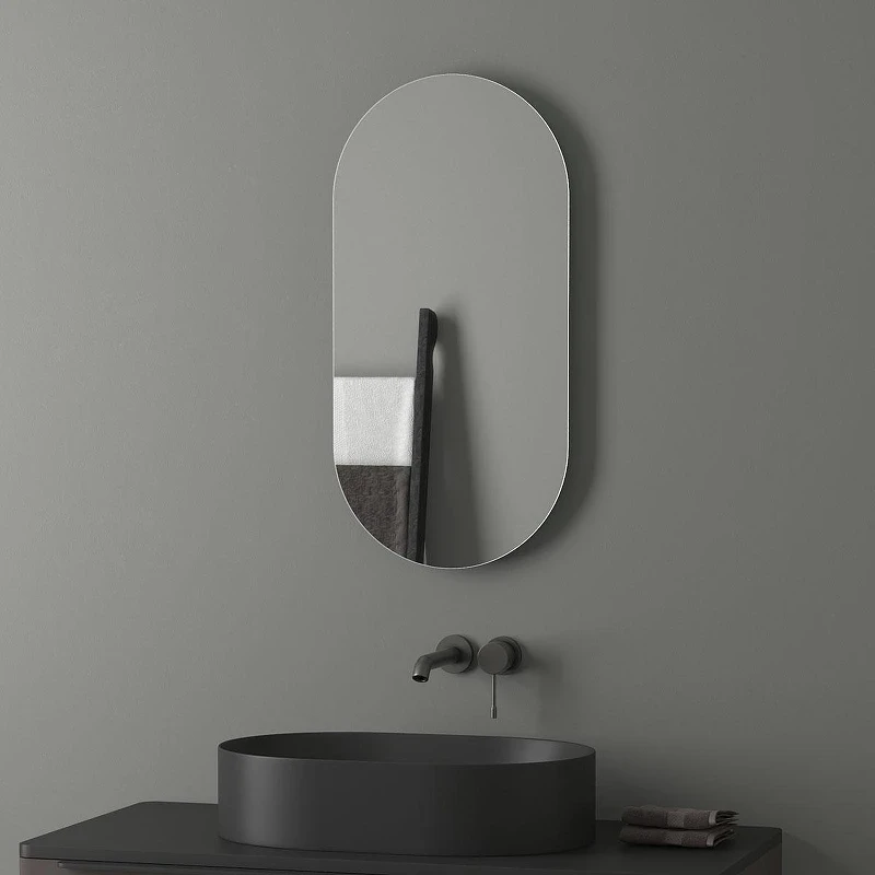 Зеркало Evoform Ledshine 40х80 BY 2597 с подсветкой 16,5 W - без выключателя - теплый белый свет