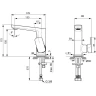 Смеситель для раковины Ideal Standard Tonic II A6333AA Хром латунь