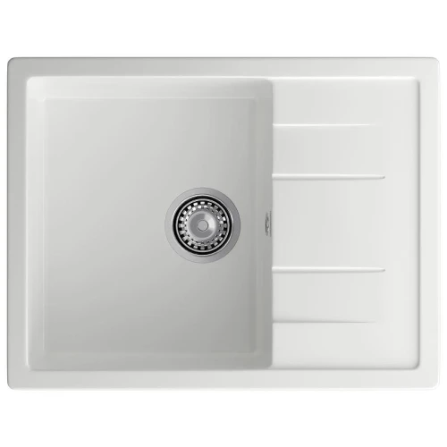 Кухонная мойка GranFest Quadro Q-650L иней цвет Иней