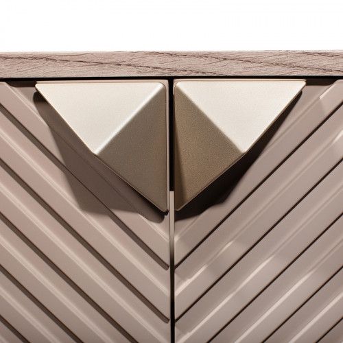 Тумба под раковину Runo Андорра 85 00-00002017 подвесная Кашемир серый Дуб какао МДФ / ЛДСП