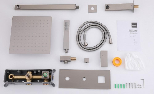 Душевая система Abber Daheim AF8217SP цвет Сатин