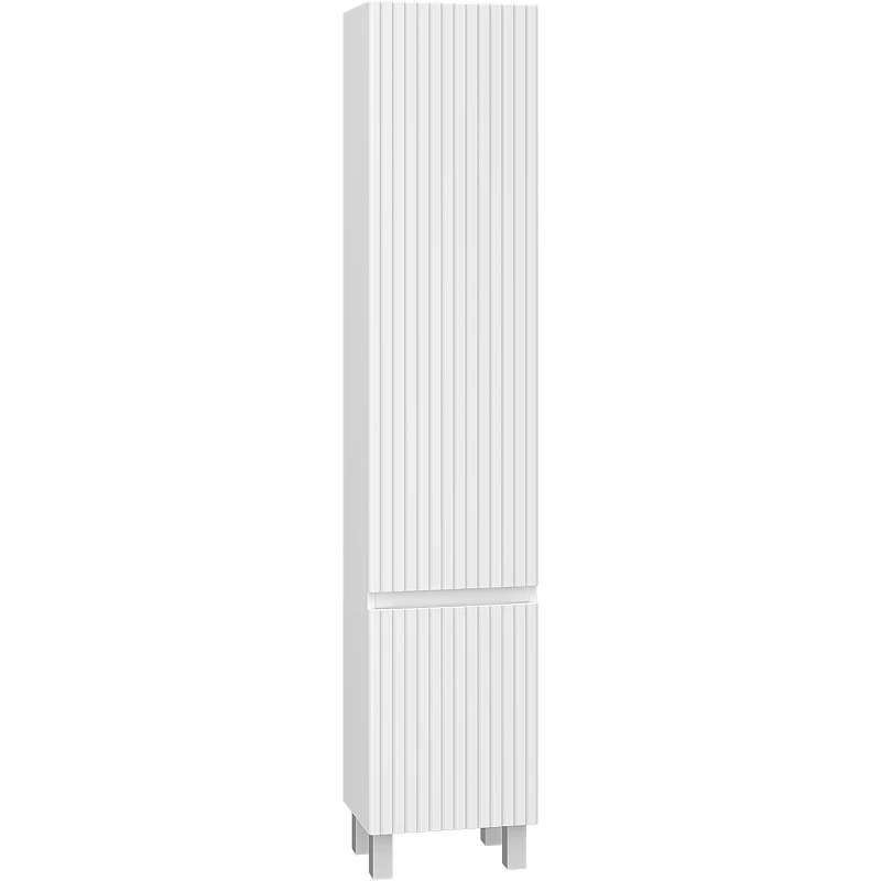 Шкаф пенал Brevita Victory 35 R VIC-05035-010R Белый матовый МДФ / ЛДСП