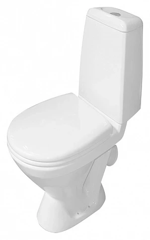 Унитаз Sanita Кама эконом WC.CC/Kama/1-P/WHT.G/S1 Белый