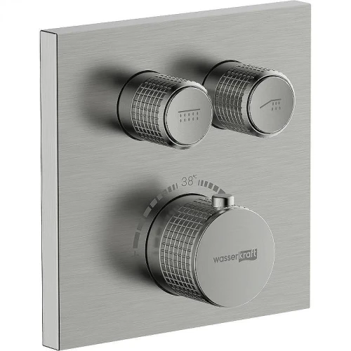 Душевая система WasserKRAFT Wern A4248.097.121.275.100.276 Thermo с термостатом Никель
