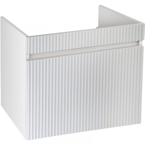 Тумба под раковину Runo Модена 65 00-00002199 подвесная Белая МДФ / ЛДСП