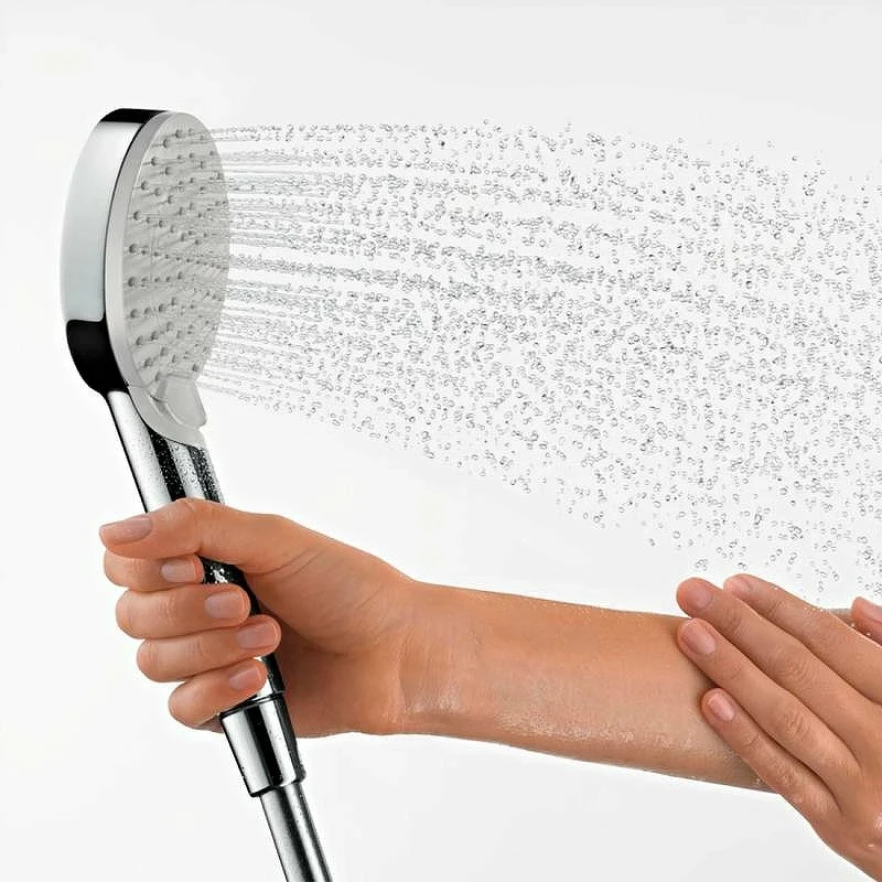 Душевая система Hansgrohe Vernis Blend Showerpipe 26276000 с термостатом Хром латунь на стену