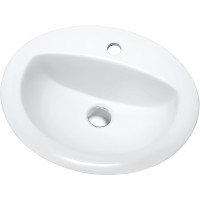Раковина Orange 52 B06-520W Белая фарфор полувстраиваемая
