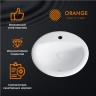 Раковина Orange 52 B06-520W Белая фарфор полувстраиваемая