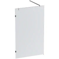 Душевая перегородка AM.PM X-Joy 120 W94UWI-120-F1-MTE профиль Хром матовый стекло прозрачное